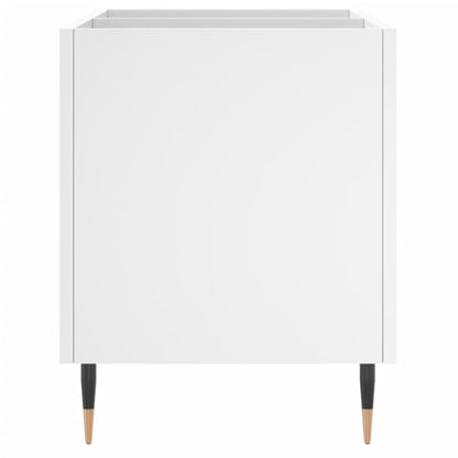 Plattenschrank Weiß 74,5x38x48 cm Holzwerkstoff