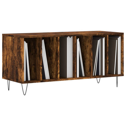 Plattenschrank Räuchereiche 100x38x48 cm Holzwerkstoff