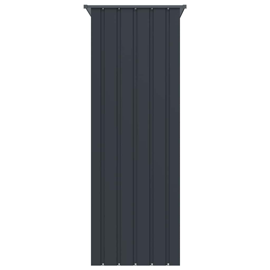 Voliere Anthrazit 215x78x200 cm Verzinkter Stahl