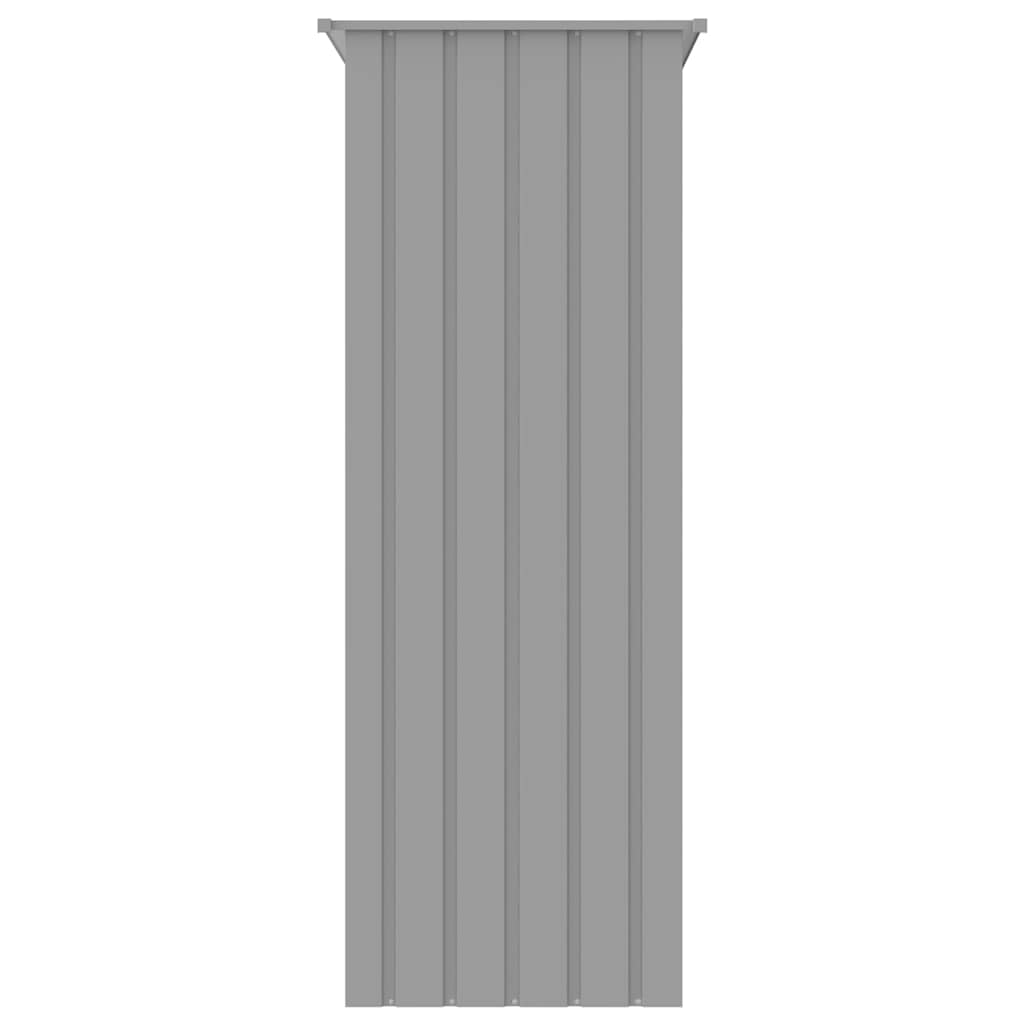 Voliere Grau 215x78x200 cm Verzinkter Stahl