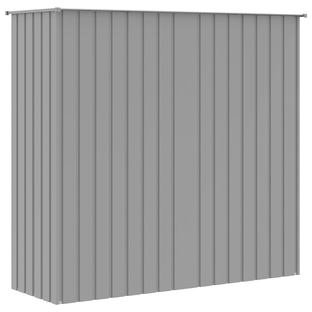 Voliere Grau 215x78x200 cm Verzinkter Stahl