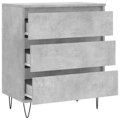 Sideboard Betongrau 60x35x70 cm Holzwerkstoff