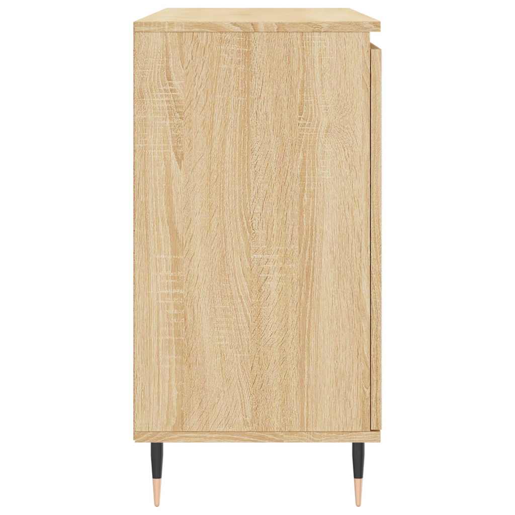 Sideboard Sonoma-Eiche 101,5x35x70 cm Holzwerkstoff