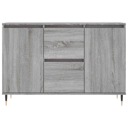 Sideboard Grau Sonoma 101,5x35x70 cm Holzwerkstoff