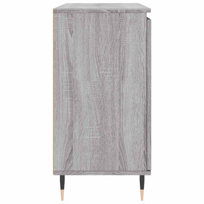 Sideboard Grau Sonoma 101,5x35x70 cm Holzwerkstoff