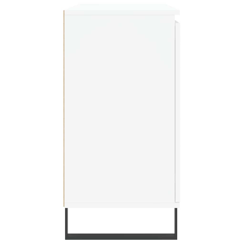 Sideboard Weiß 101,5x35x70 cm Holzwerkstoff