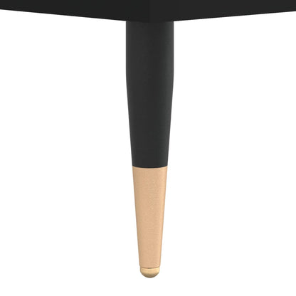 Highboard Schwarz 57x35x90 cm Holzwerkstoff