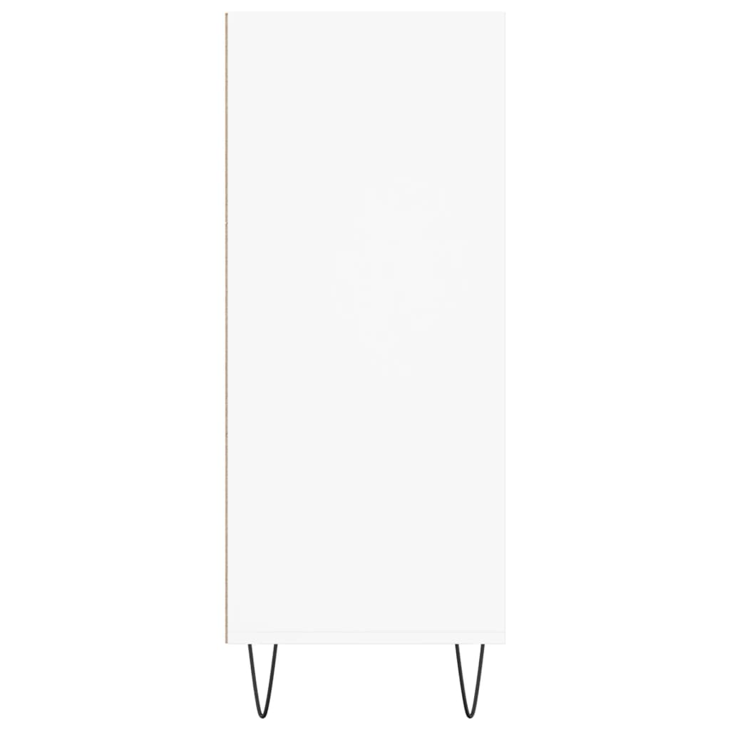 Highboard Weiß 57x35x90 cm Holzwerkstoff