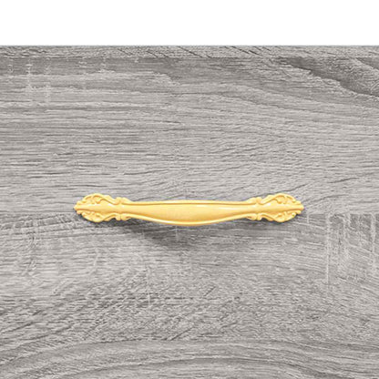 Nachttisch Grau Sonoma 40x35x47,5 cm Holzwerkstoff