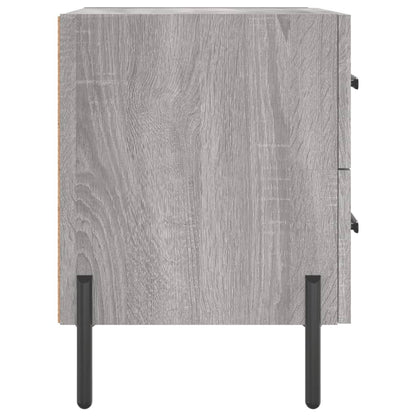 Nachttisch Grau Sonoma 40x35x47,5 cm Holzwerkstoff