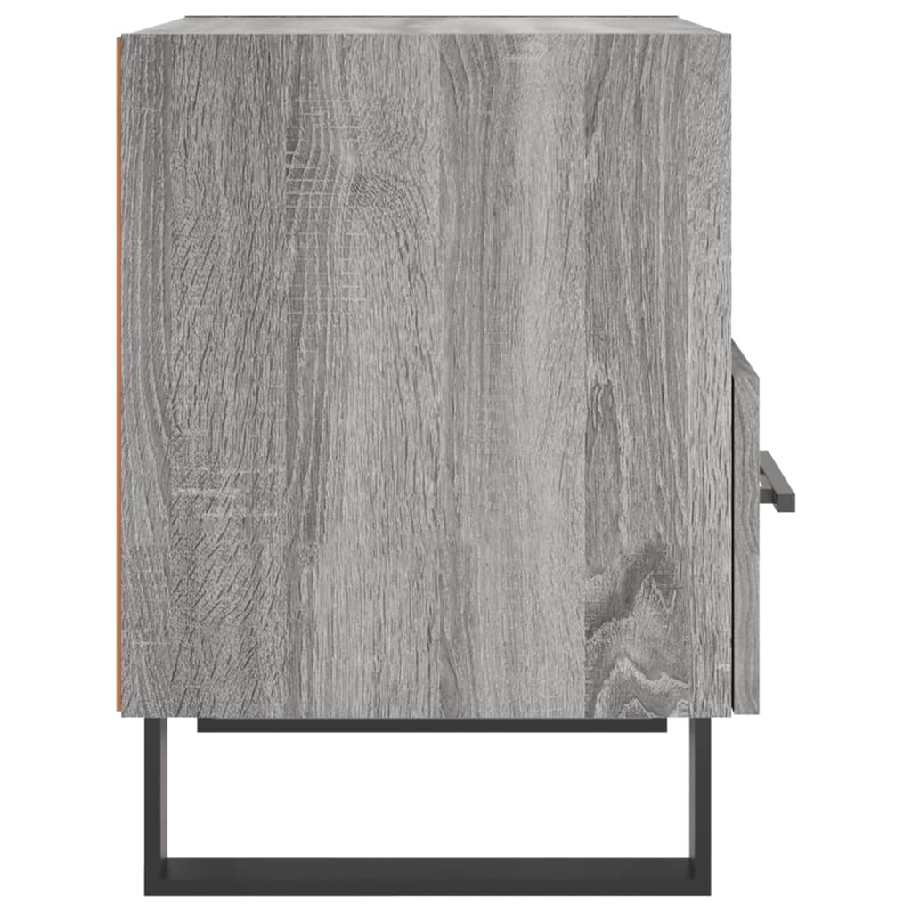 Nachttisch Grau Sonoma 40x35x47,5 cm Holzwerkstoff