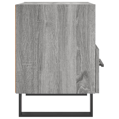 Nachttisch Grau Sonoma 40x35x47,5 cm Holzwerkstoff