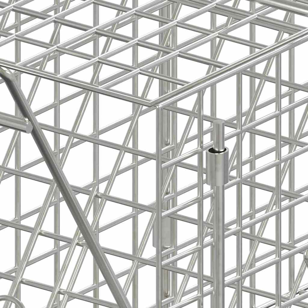 Tierfalle 64,5 x 25 x 26,5 cm Verzinktes Eisen