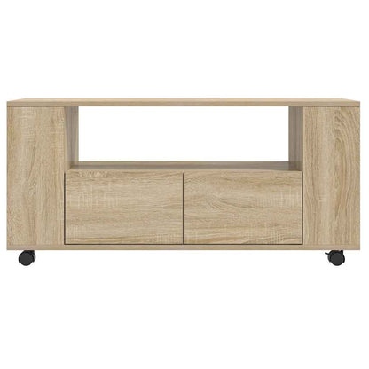 TV-Schrank Sonoma-Eiche 102x34,5x43 cm Holzwerkstoff