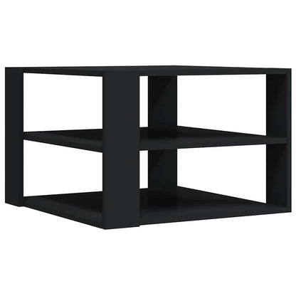 Couchtisch Schwarz 58x58x40 cm Holzwerkstoff