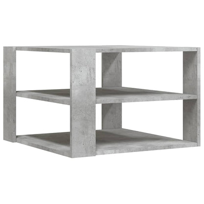 Couchtisch Betongrau 58x58x40 cm Holzwerkstoff