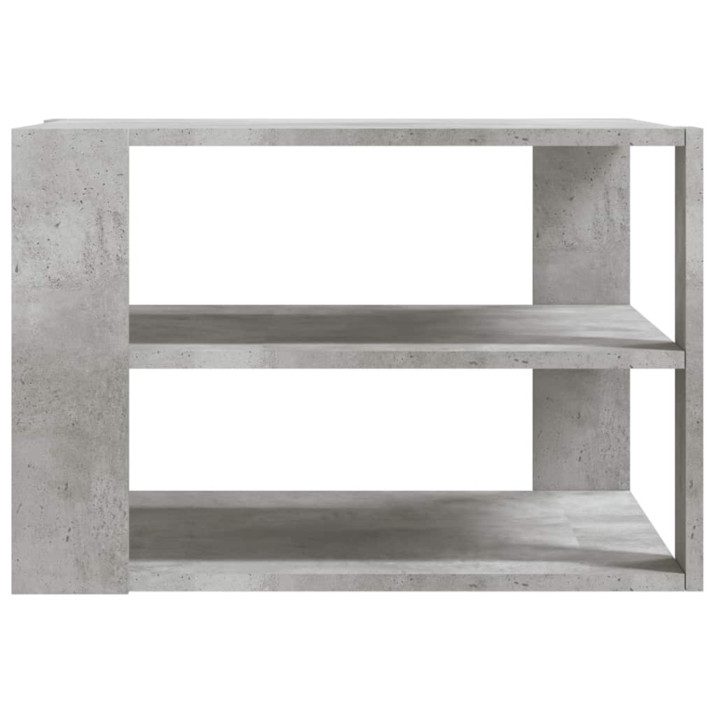 Couchtisch Betongrau 58x58x40 cm Holzwerkstoff