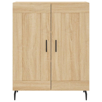 Highboard Sonoma-Eiche 69,5x34x180 cm Holzwerkstoff