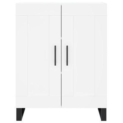 Highboard Weiß 69,5x34x180 cm Holzwerkstoff