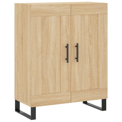 Highboard Sonoma-Eiche 69,5x34x180 cm Holzwerkstoff