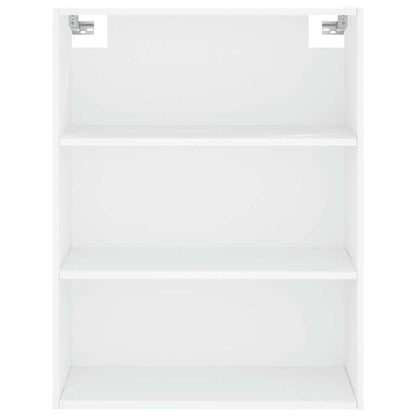 Highboard Weiß 69,5x34x180 cm Holzwerkstoff