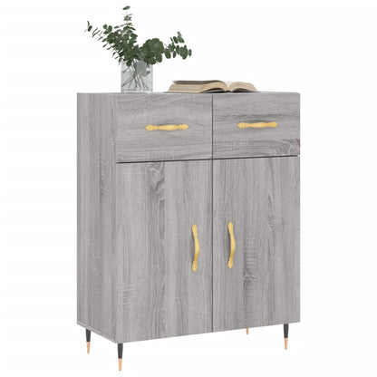 Sideboard Grau Sonoma 69,5x34x90 cm Holzwerkstoff