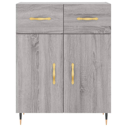 Sideboard Grau Sonoma 69,5x34x90 cm Holzwerkstoff