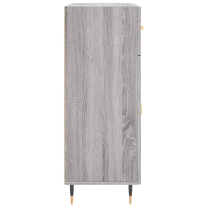 Sideboard Grau Sonoma 69,5x34x90 cm Holzwerkstoff