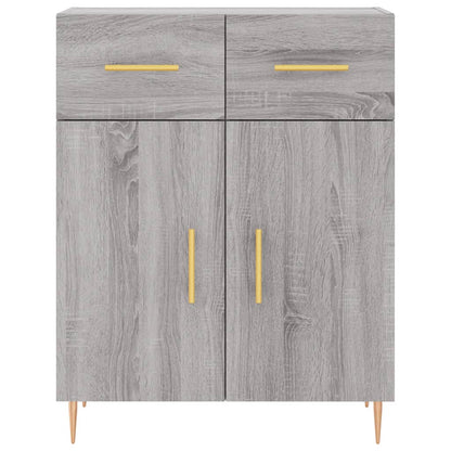 Sideboard Grau Sonoma 69,5x34x90 cm Holzwerkstoff