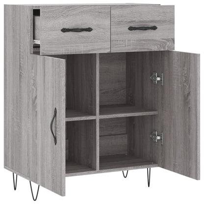 Sideboard Grau Sonoma 69,5x34x90 cm Holzwerkstoff