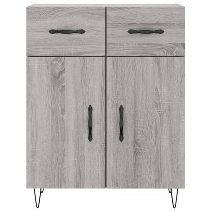 Sideboard Grau Sonoma 69,5x34x90 cm Holzwerkstoff
