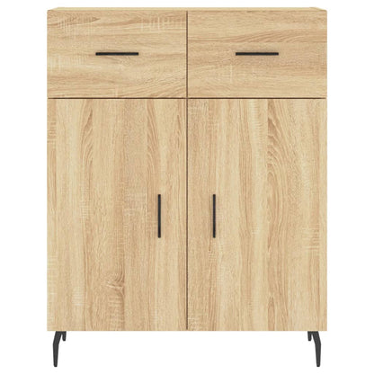 Sideboard Sonoma-Eiche 69,5x34x90 cm Holzwerkstoff