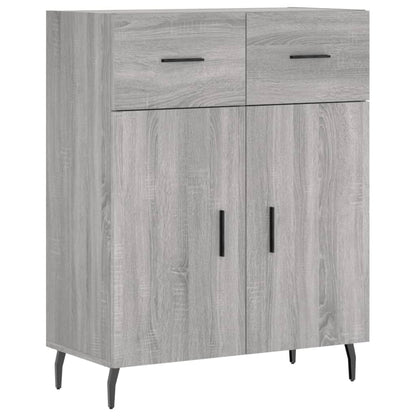 Sideboard Grau Sonoma 69,5x34x90 cm Holzwerkstoff