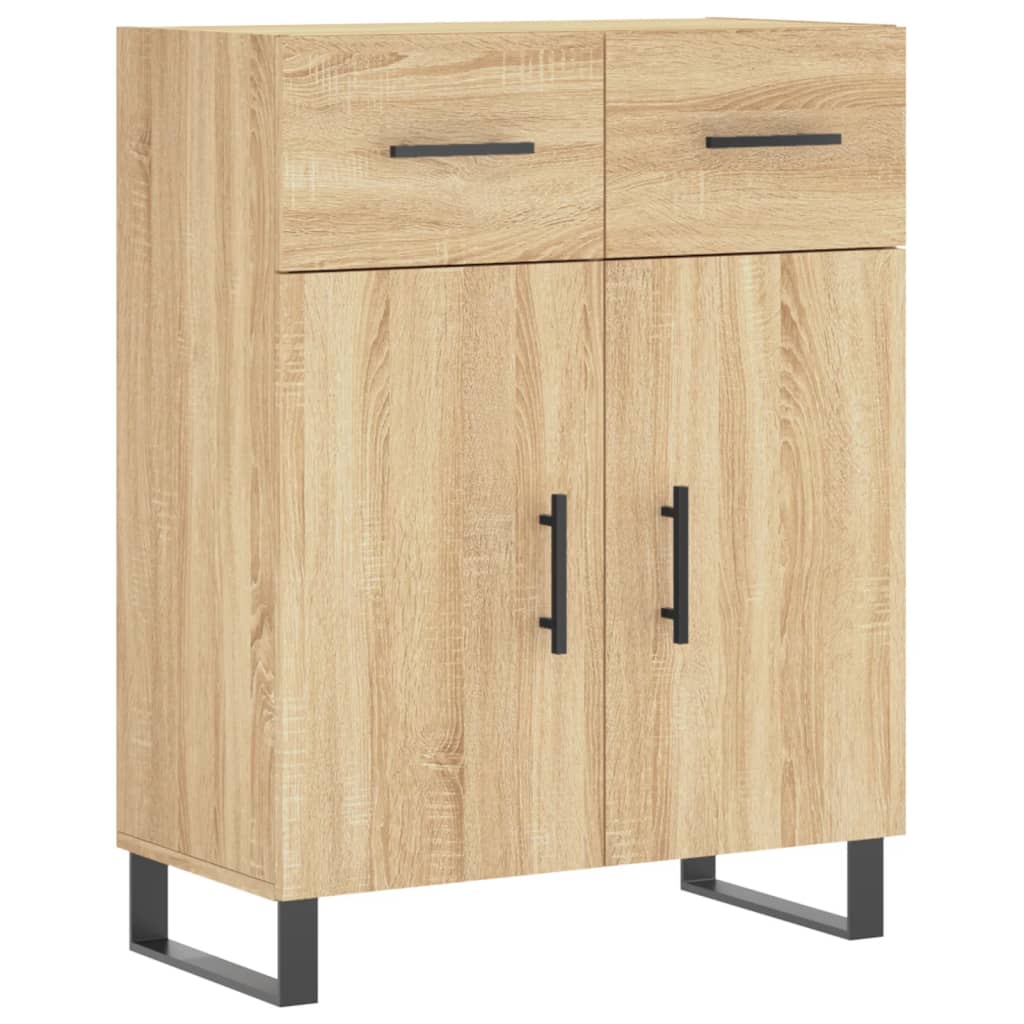 Sideboard Sonoma-Eiche 69,5x34x90 cm Holzwerkstoff