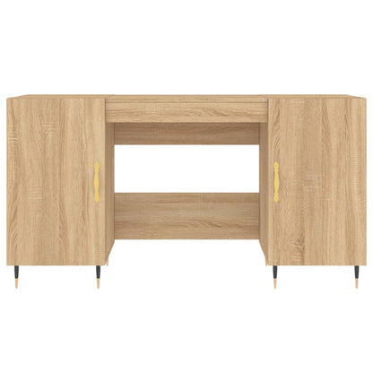 Schreibtisch Sonoma-Eiche 140x50x75 cm Holzwerkstoff