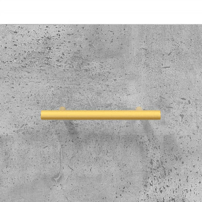 Wand-Nachttisch Betongrau 35x35x20 cm