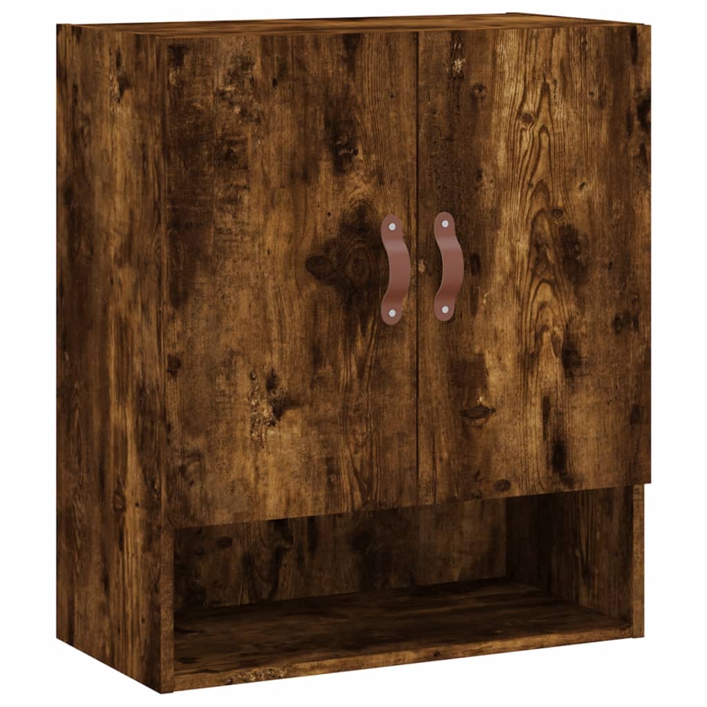 Wandschrank Räuchereiche 60x31x70 cm Holzwerkstoff