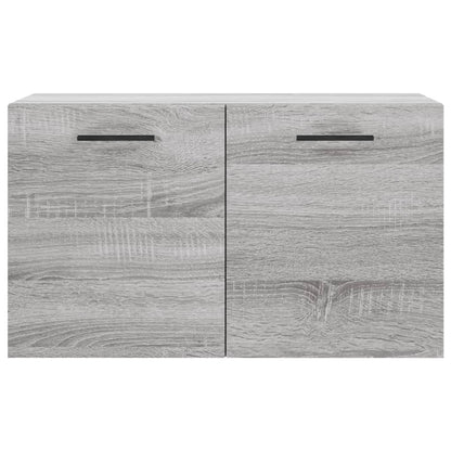 Wandschrank Grau Sonoma 60x36,5x35 cm Holzwerkstoff