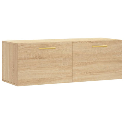 Wandschrank Sonoma-Eiche 100x36,5x35 cm Holzwerkstoff