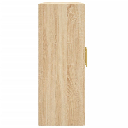 Wandschrank Sonoma-Eiche 69,5x34x90 cm Holzwerkstoff