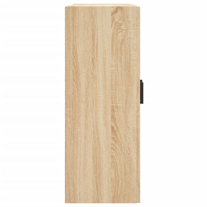 Wandschrank Sonoma-Eiche 69,5x34x90 cm Holzwerkstoff