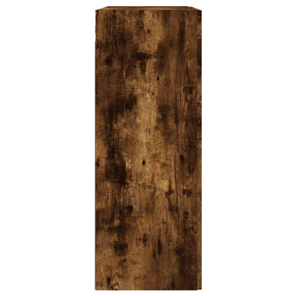 Wandschrank Räuchereiche 69,5x34x90 cm Holzwerkstoff