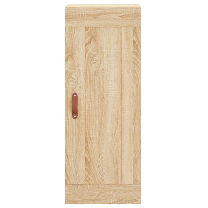 Wandschrank Sonoma-Eiche 34,5x34x90 cm Holzwerkstoff
