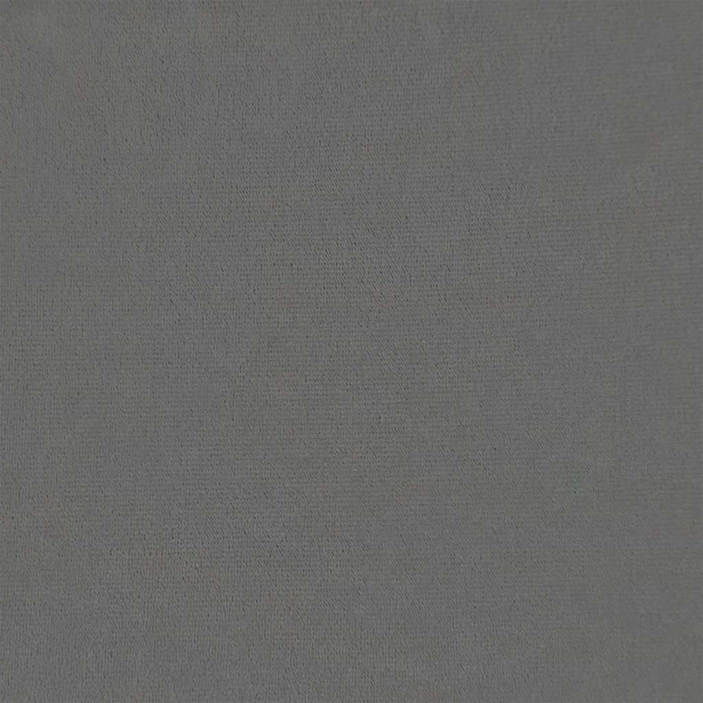 Bodensofa mit Schlaffunktion Dunkelgrau 122x204x55 cm Samt