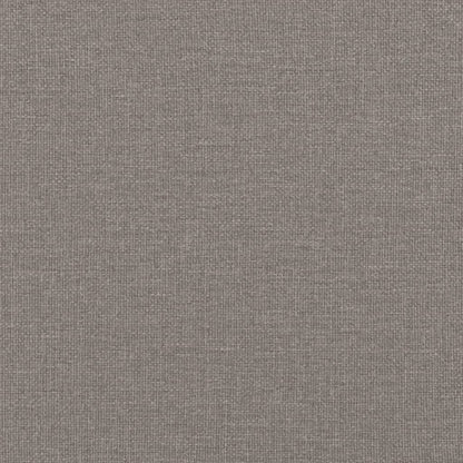 Tagesbett Taupe 90x200 cm Stoff