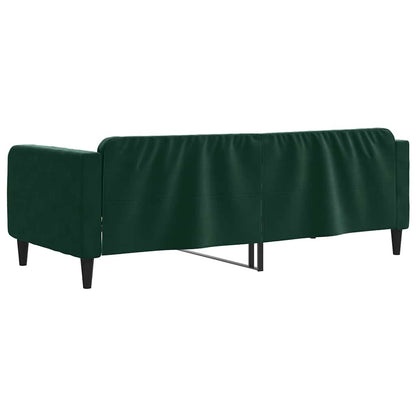 Tagesbett Dunkelgrün 90x200 cm Samt