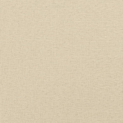 Tagesbett Creme 100x200 cm Stoff