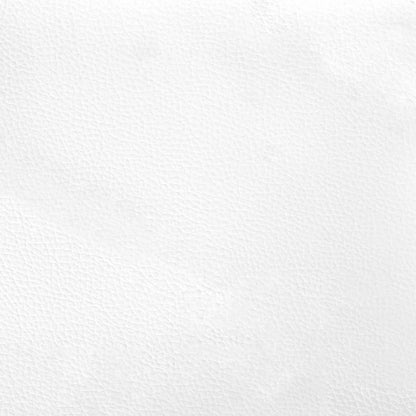 Tagesbett Weiß 80x200 cm Kunstleder