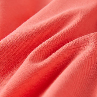 Kinder-T-Shirt mit Flügelärmeln Korallenrosa 116