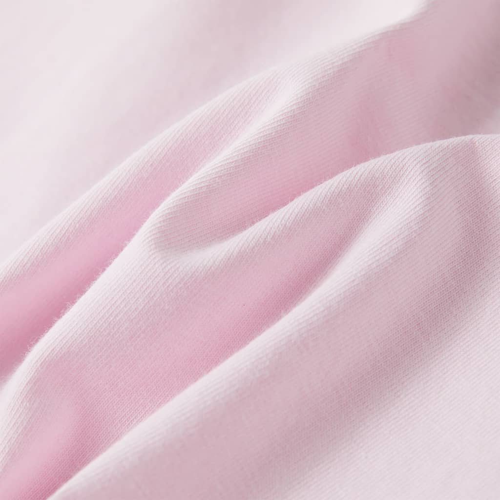 Kinder-T-Shirt mit Flügelärmeln Zartrosa 128